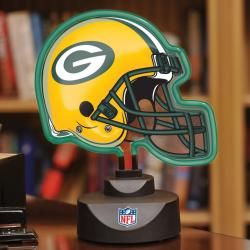 Green Bay Packers Neon Helmet Lamp Football