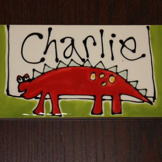 personalised children's room plaque by gallery thea