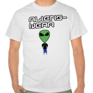Aliens Wear Alienware Parody Shirts