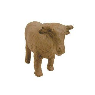 Pappmach Figur, Gre ca. 12cm, Motiv Kuh Küche & Haushalt