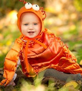 handmade lobster infant fancy dress outfit by cauliflower charlie