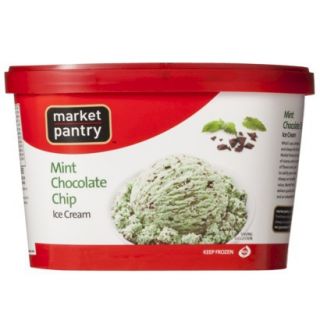 Market Pantry Mint Chocolate Chip Ice Cream 1.5 qt.