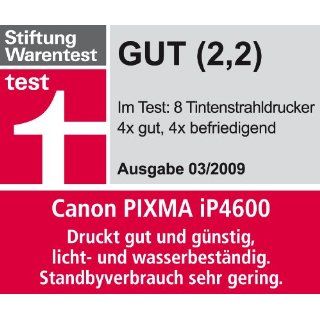 Canon PIXMA iP4600 Tintenstrahldrucker Computer & Zubehr