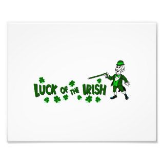 luck of the irish with leprechaun graphic.png photo art