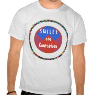 SALT and GINGER    Smiles are Contagious Tshirt