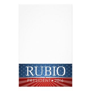 Marco Rubio President 2016 Flyer