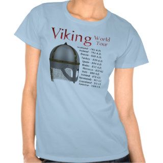 Viking World Tour T shirts