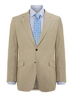 Howick Tailored Palimor linen suit jacket Navy
