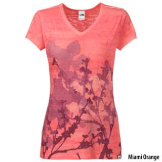 The North Face Womens Bloom Burnout V Neck Tee 766725