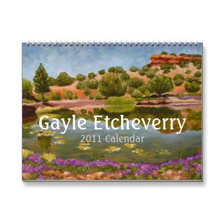 Gayle Etcheverry 2011 Calendar