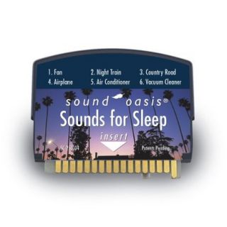 Sound Oasis Sounds for Sleep Sound Card (SC 250 04)