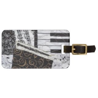 Oboe Woodwind Musical Instrument Luggage Tag
