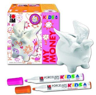 Marabu 012500088   Porcelain for Kids Set "My Money Girls" Spielzeug