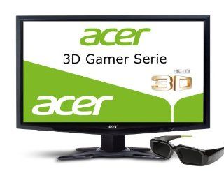 Acer GD245HQABID 61 cm 3D LED Monitor schwarz mit 3D Computer & Zubehr