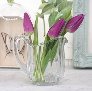 vintage glass jug by magpie living