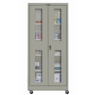 Hallowell 400 Series Mobile Ventilated Knock Down Storage Cabinet