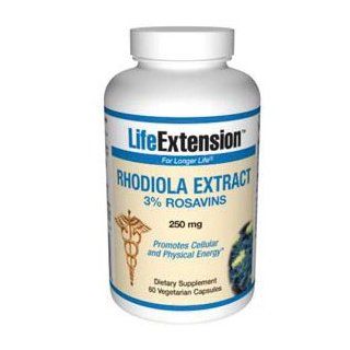 Rhodiola Extrakt (3 Prozent Rosavins), 250 mg, 60 Drogerie & Körperpflege