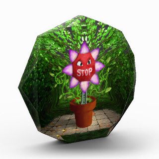Stop Sign Flower Award