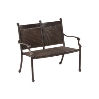 Anchor All Weather Wicker Garden Bench