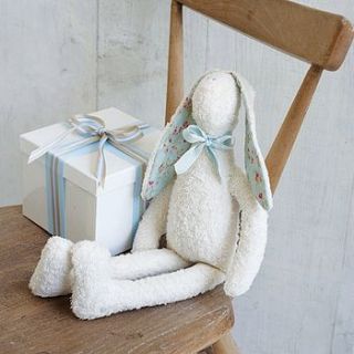 handmade fabric bunny rabbit by typically english