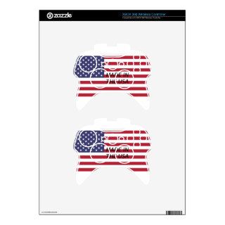 Made in the USA Xbox 360 Controller Skins