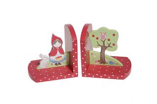 red riding hood bookends by little ella james
