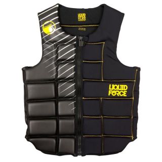 Liquid Force Flex Comp Wakeboard Vest Black/Yellow 2014