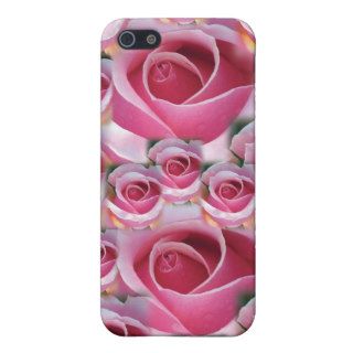 Pink Roses Design I Phone Case iPhone 5 Case