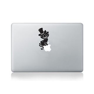 cheshire cat decal for macbook by vinyl revolution