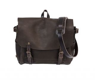 postman eclair leather bag by bodie and fou