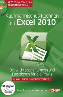 Kaufmnnisches Rechnen mit Excel 2010, m. CD ROM Elmar Friebe Bücher