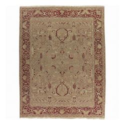 Nourison Imported Handwoven Millenia Gold Wool Rug (310 X 510)