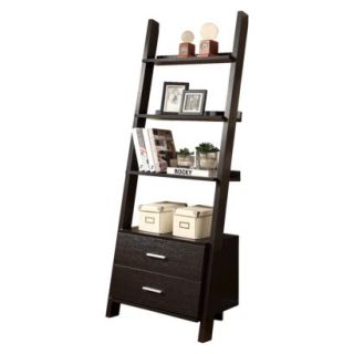 Ladder Bookcase with Drawers
