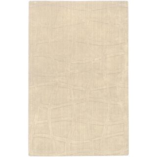 Candice Olson Loomed Ivory Abstract Plush Wool Rug (8 X 11)
