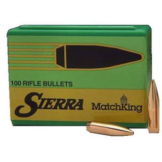 Sierra MatchKing Bullets   .30 cal .308 dia. 155 gr. 425029