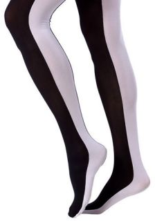 Flipside Tights in Opposites  Mod Retro Vintage Tights