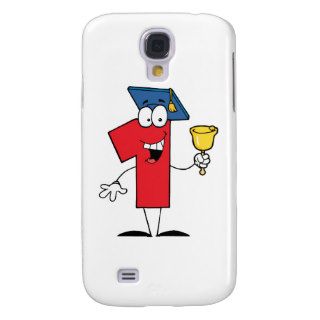 Number One Ringing A Bell And Graduate Cap Samsung Galaxy S4 Case