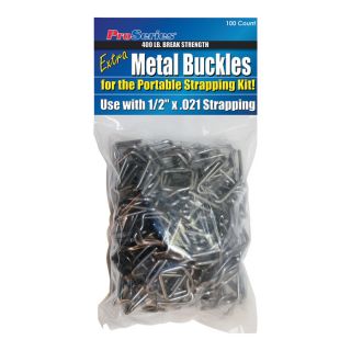 American Moving Supplies Metal Buckles, 150-Pk., Model# MA5001  Poly   Plastic Strapping Materials