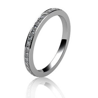 diamond full eternity ring by flawless jewellery