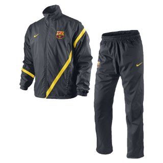 Nike FC Barcelona Trainingsanzug 2011/12 419891008 S, Dunkelgrau, S Sport & Freizeit