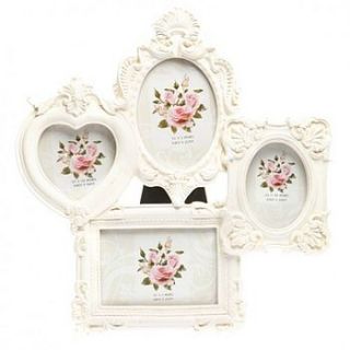 shabby chic multi photo frame by kiki's gifts and homeware
