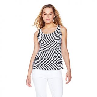 Antthony "Mallery" Nautical Stripe Sleeveless Top