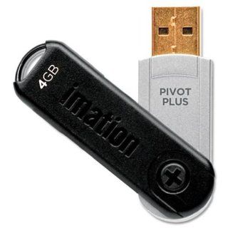 Imation USB 2.0 Pivot Plus 256 bit AES Hardware Ecnryption Flash Drive 4GB (66000103201) Electronics