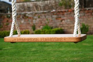 oak garden frame swing by pembridge furniture