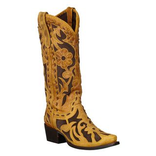 Lane Boots Women's 'Poison' Cognac Cowboy Boots Lane Boots Boots