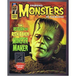 Famous Monsters of Filmland #257 SDCC Exclusive 2011 Rick Baker Cover Famous Monsters of Filmland Books