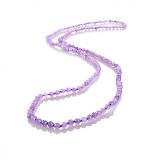 CL by Design Faceted Gemstone "Endless Bead" 40" Necklace