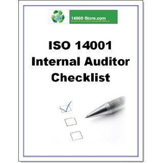 ISO 14001 Internal Audit Tools and Checklist Package Lorne Duquette for the 14000 Store 9780981254562 Books