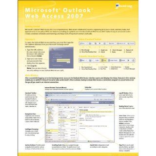Microsoft Outlook 2007 Web Access Quick Reference Card   Handy Durable Tri Fold MS Outlook 2007 Web Access Tip & Tricks Guide. 6 Total Pages. Stores Easily. Ultimate Reference for Shortcuts, Tips & Cheats. (Software Quick Reference Cards) BrainSto