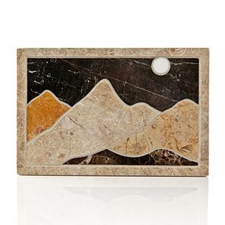 Jay King Marble "Sandia Scape" 2 piece Trivet Set